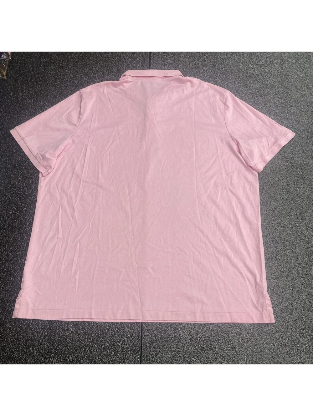 Polo Ralph Lauren Soft Cotton Modern Polo Shirt Light Pink With Pony Mens XXL